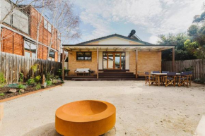 'Tangerine Gleam' Cheerful Inner-City Family Abode